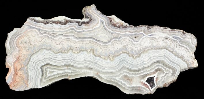 Polished, Crazy Lace Agate Slab - Mexico #60987